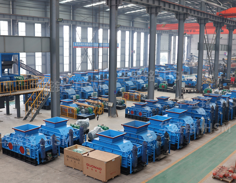 鵝卵石制砂機(jī)用哪款比較好？對(duì)輥式破碎機(jī)多少錢一臺(tái)?